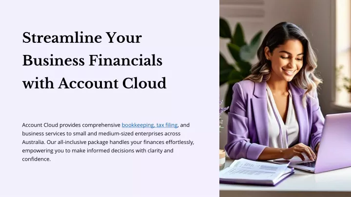 streamline your business financials with account