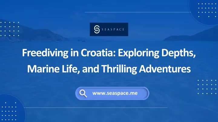 freediving in croatia exploring depths marine