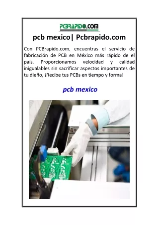pcb mexico Pcbrapido.com