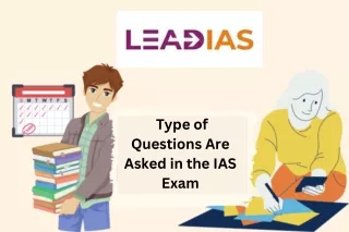 Type of Questions Are Asked in the IAS Exam