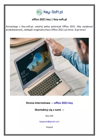 office 2021 key   Key-soft.pl