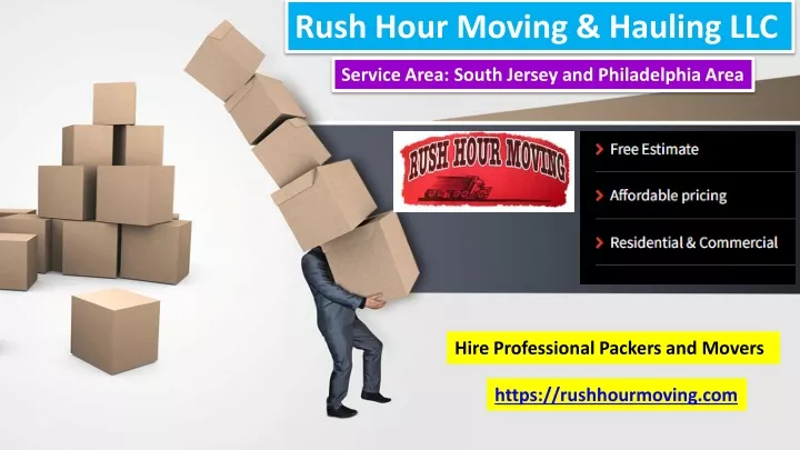 rush hour moving hauling llc