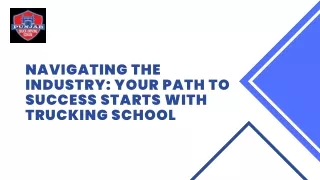 navigating the industry your path to success