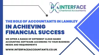 The Role of Accountants In Langley In Achieving Financial Success