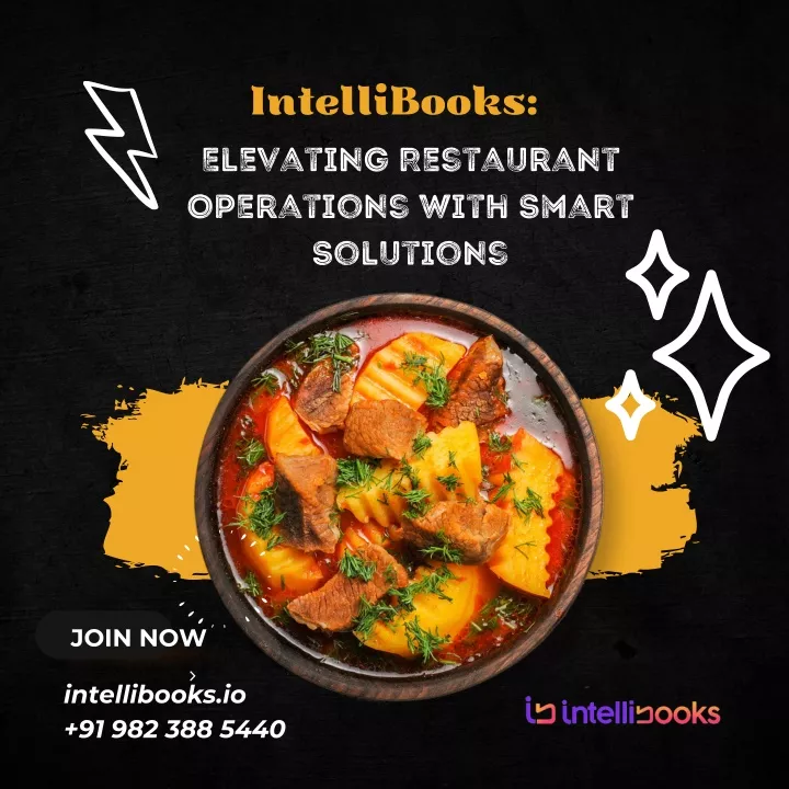 intellibooks elevating restaurant operations with
