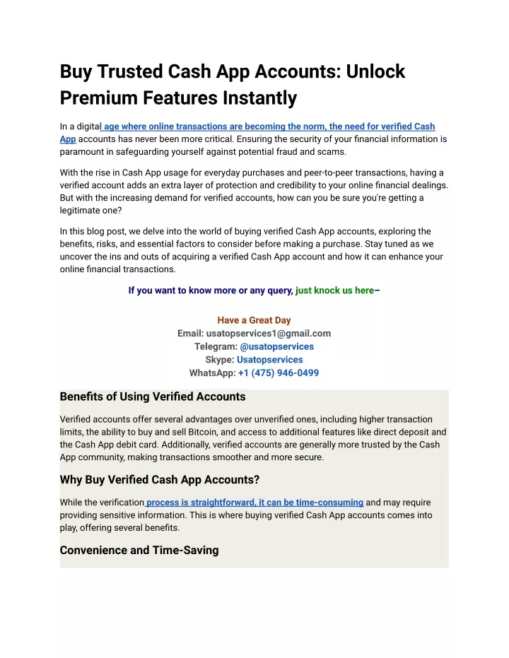 buy trusted cash app accounts unlock premium