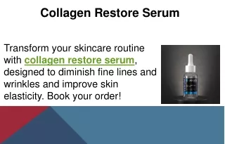 Collagen Restore Serum