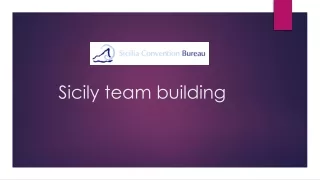 Sicily team building