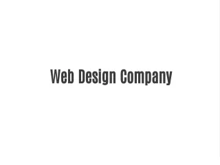 Web Design Company