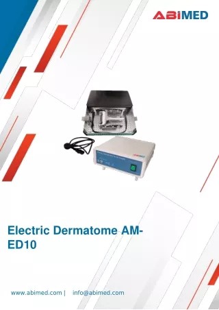 Electric Dermatome/Voltage-220V
