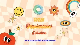 WEB Application Development Service - www.accuratedigitalsolutions.com
