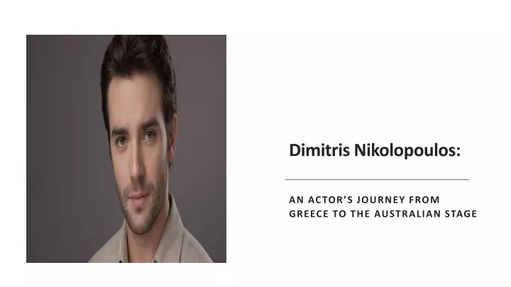 dimitris nikolopoulos