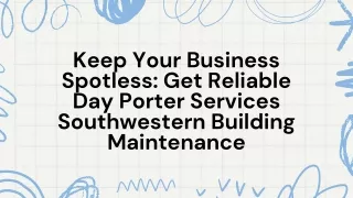 keep your business spotless get reliable