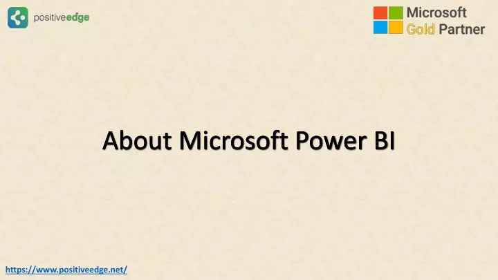 about microsoft power bi