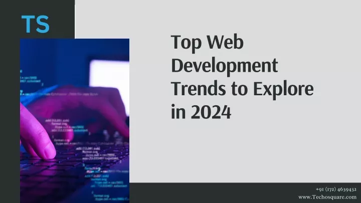 top web development trends to explore in 2024