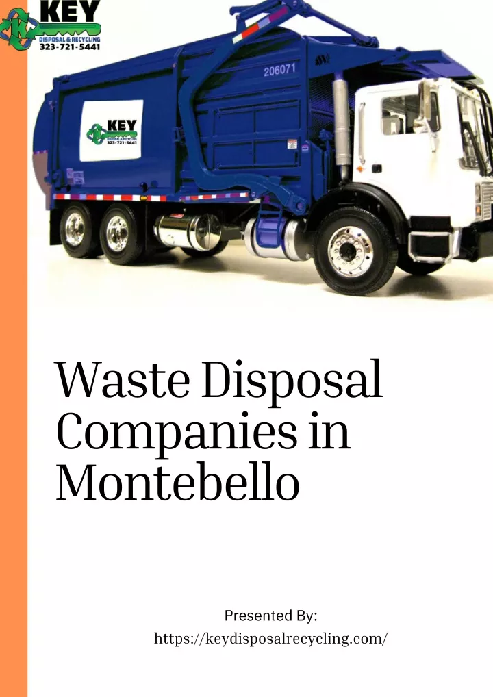 waste disposal companies in montebello