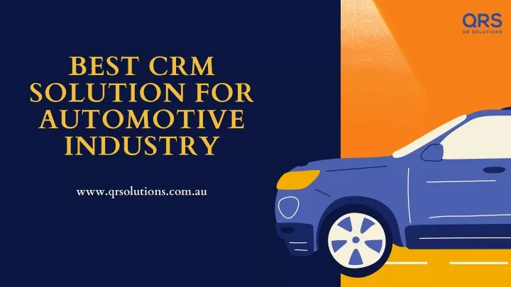 best crm solution for automotive industry