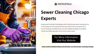 Sewer Cleaning Chicago Services | Mastertrade Plumbing