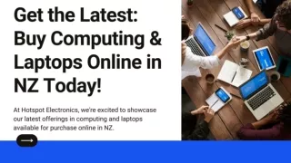 Buy Computing & Laptops Online in NZ Today - Hotspot Electronics