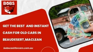 Get the Best and Instant Cash for Old Cars in Beaudesert, Maclean