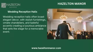 The Manor Banquet Hall: Vaughan's Premier Choice for Weddings