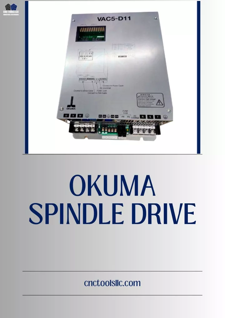 okuma spindle drive