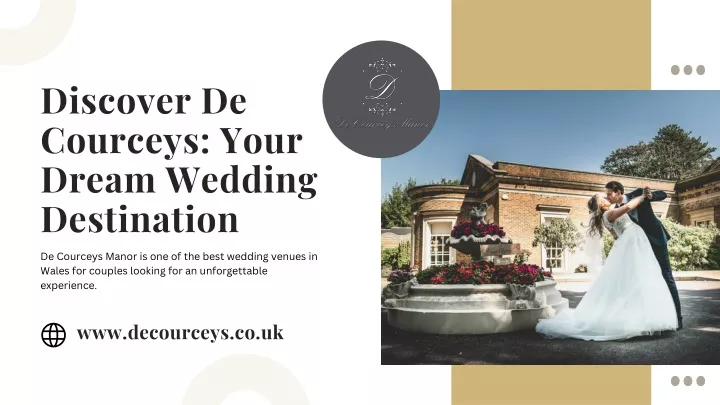 discover de courceys your dream wedding