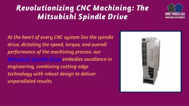 revolutionizing cnc machining the mitsubishi