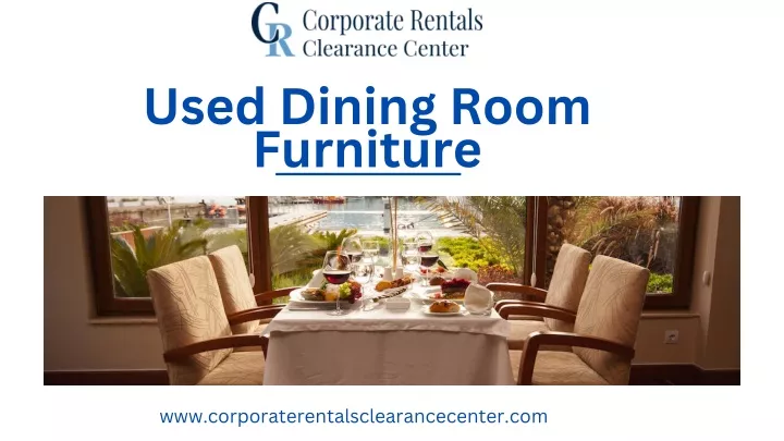 used dining room furniture