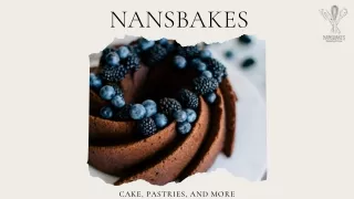 Nansbakes cake shop presentation