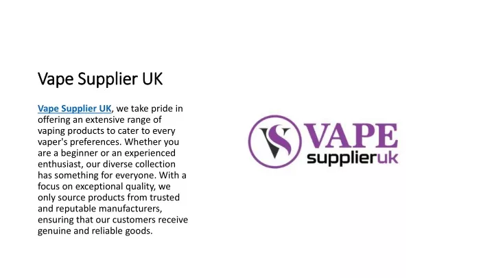 vape supplier uk vape supplier uk