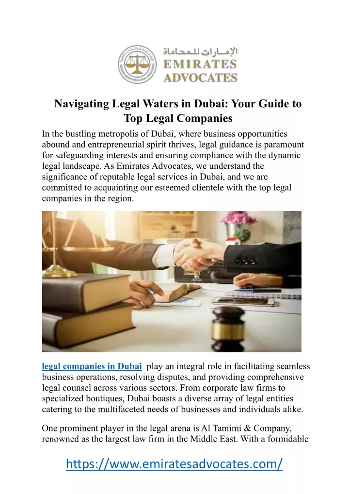 navigating legal waters in dubai your guide