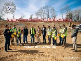 Luxury Home Builders in North Carolina