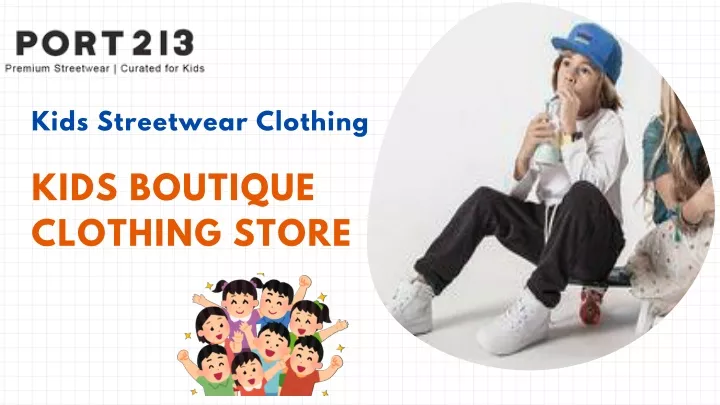 kids streetwear clothing