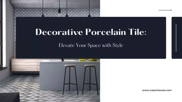 decorative porcelain tile
