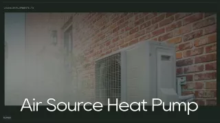 Air source heat pump installations, repairs, maintenance specialist Leeds