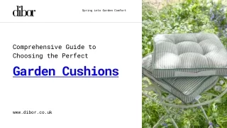 spring into garden comfort