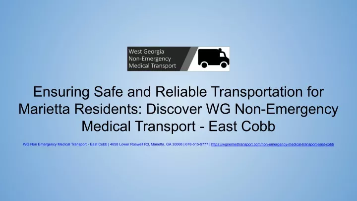 ensuring safe and reliable transportation