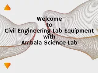 Civil Engineering Lab Equipment with Ambala Science Lab