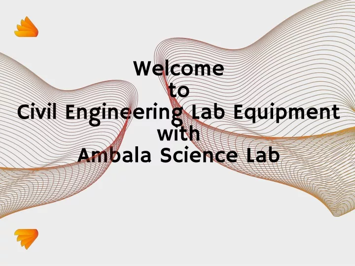 welcome to civil engineering lab equipment with