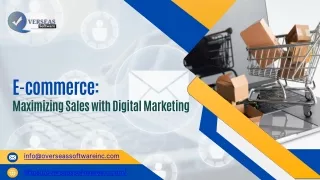 E-commerce maximizing sales with digital marketing