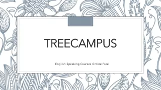 learn english speaking online free | TreeCampus