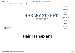 Best Hair Transplant in Islamabad - Estheticare Clinic