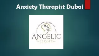 Best Anxiety Therapist in Dubai- Light Angelic