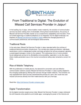 from traditional to digital the evolution