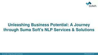NLP Services & Solutions