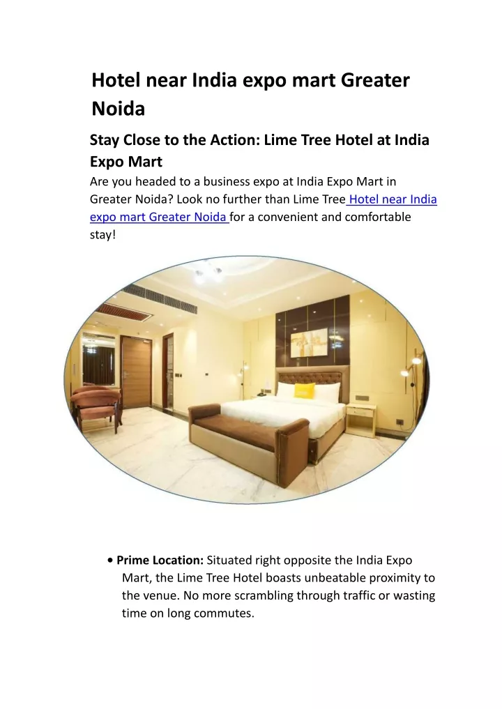 hotel near india expo mart greater noida