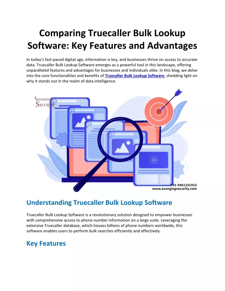 comparing truecaller bulk lookup software