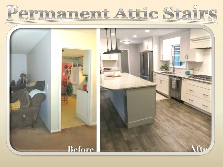 permanent attic stairs