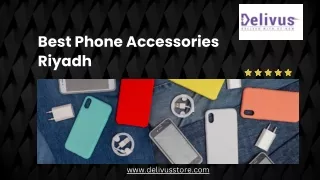 Buy Mobile accessories at best price - Delivus store